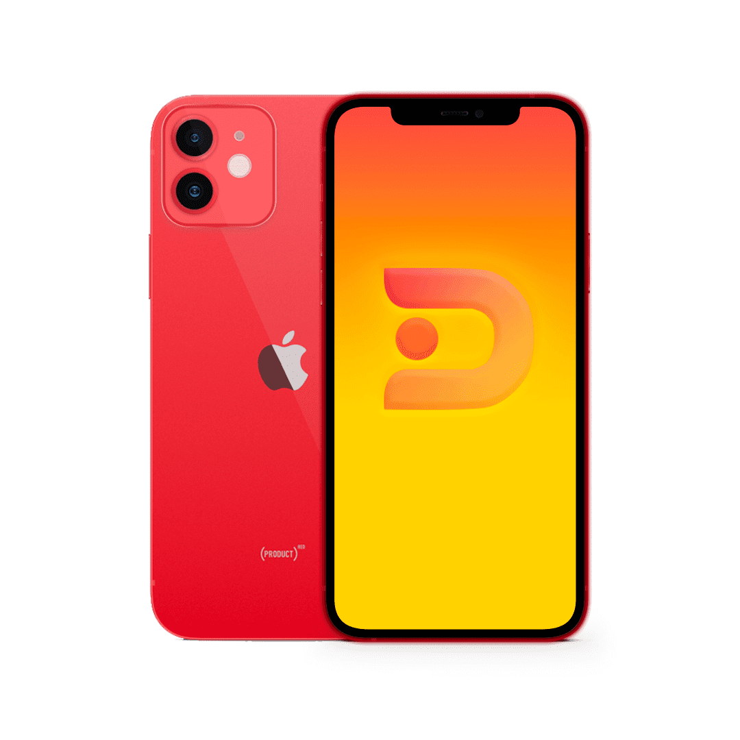 iPhone 12 256GB Red Seminuevo — Vista frontal — Digitek Chile