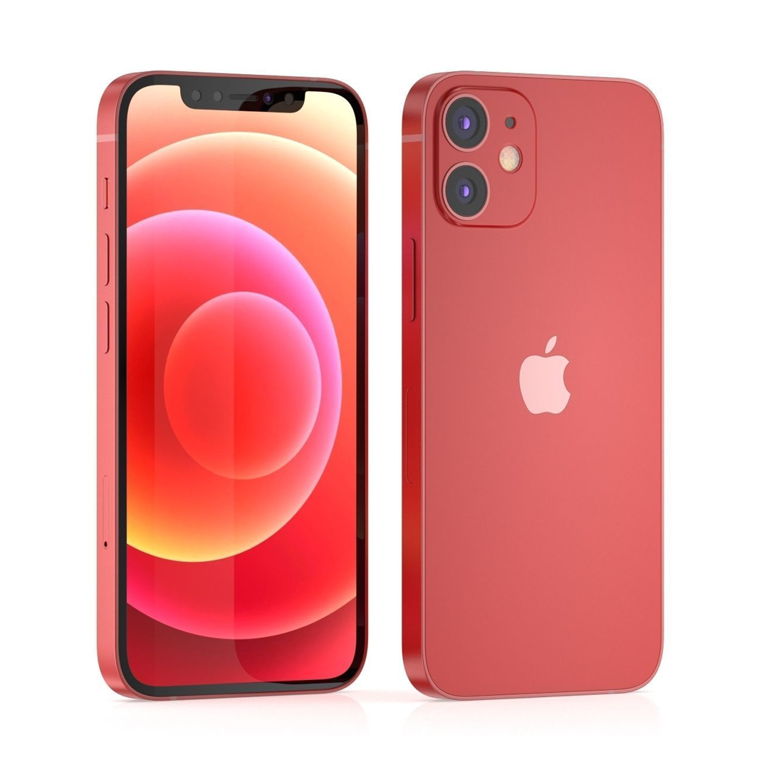iPhone 12 256GB Red Seminuevo — Vista lateral izquierda — Digitek Chile