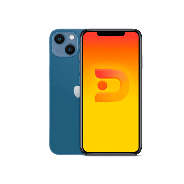 iPhone 13 256GB Blue Seminuevo — Vista frontal — Digitek Chile