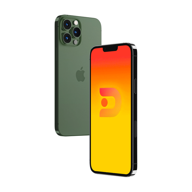 iPhone 13 Pro 128GB Alpine Green Semi Nuevo — vista lateral — Digitek Chile