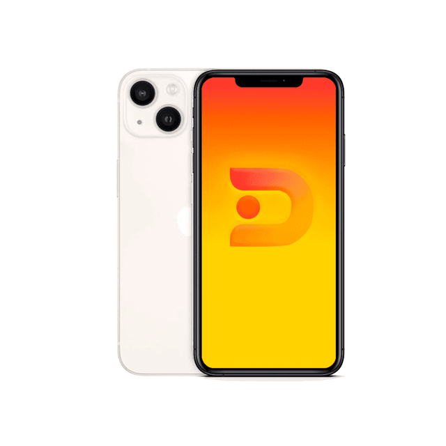 iPhone 13 128GB Starlight Seminuevo — Vista frontal — Digitek Chile