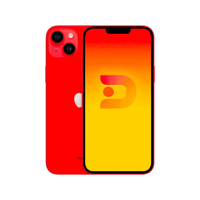 iPhone 14 128GB Red Semi Nuevo — vista frontal — Digitek Chile