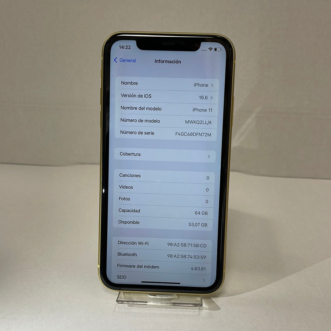 OUTLET - iPhone 11 64GB Yellow