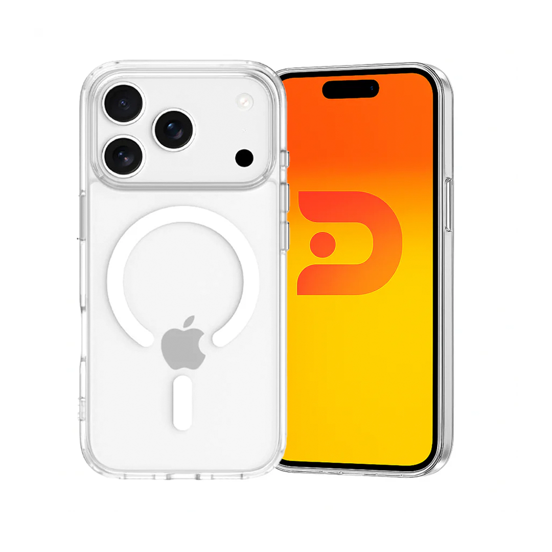 Carcasa Magsafe iPhone 17 Pro Max Transparente