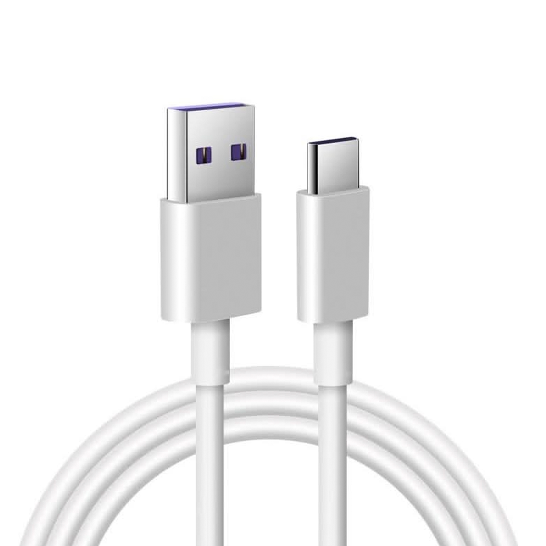 Cable USB A a USB C Blanco 2 metros Carga Rápida Blanco