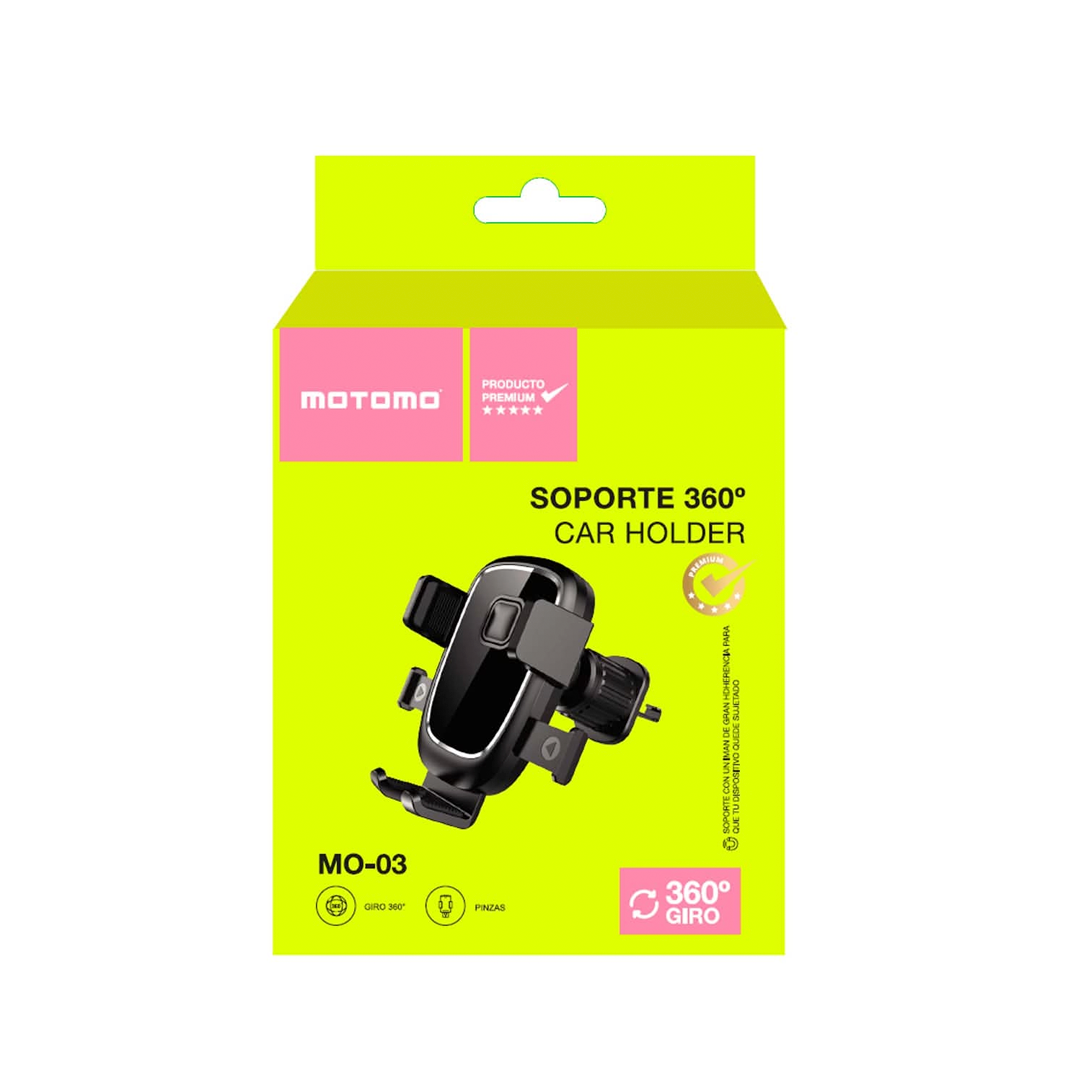 Soporte para auto con Iman 360º Motomo