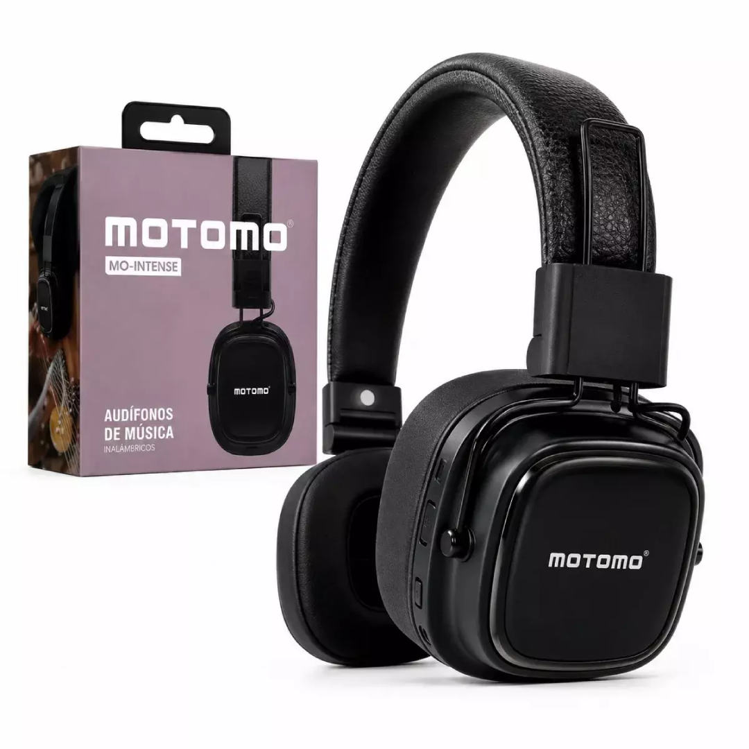 Audífonos Bluetooth Motomo Intense Negro