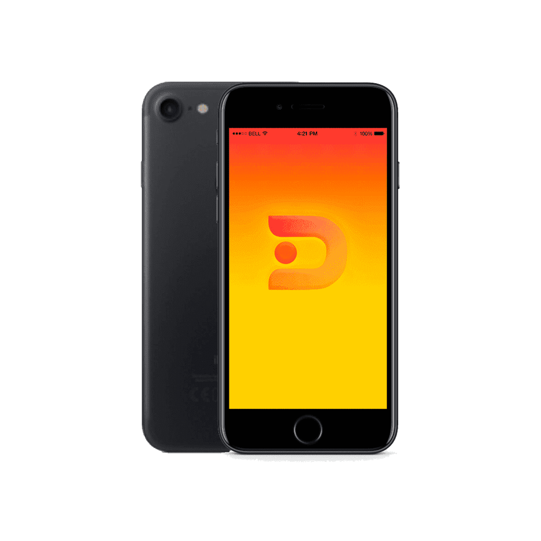 iPhone 7 128GB Black Matte - Grado B