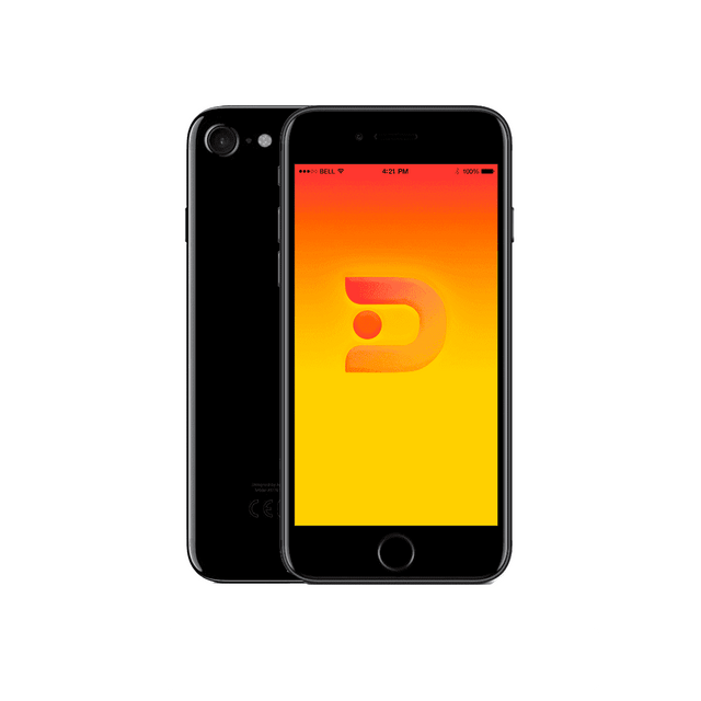 iPhone 7 128GB Jet Black - Grado B