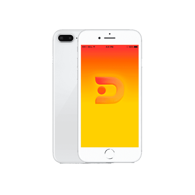 iPhone 8 Plus 128GB Silver - Semi Nuevo