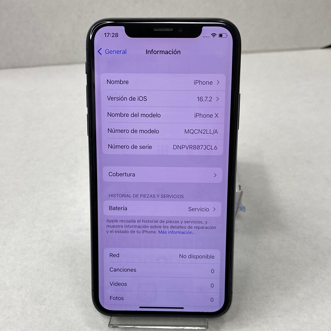 OUTLET - iPhone X 256GB Space Gray