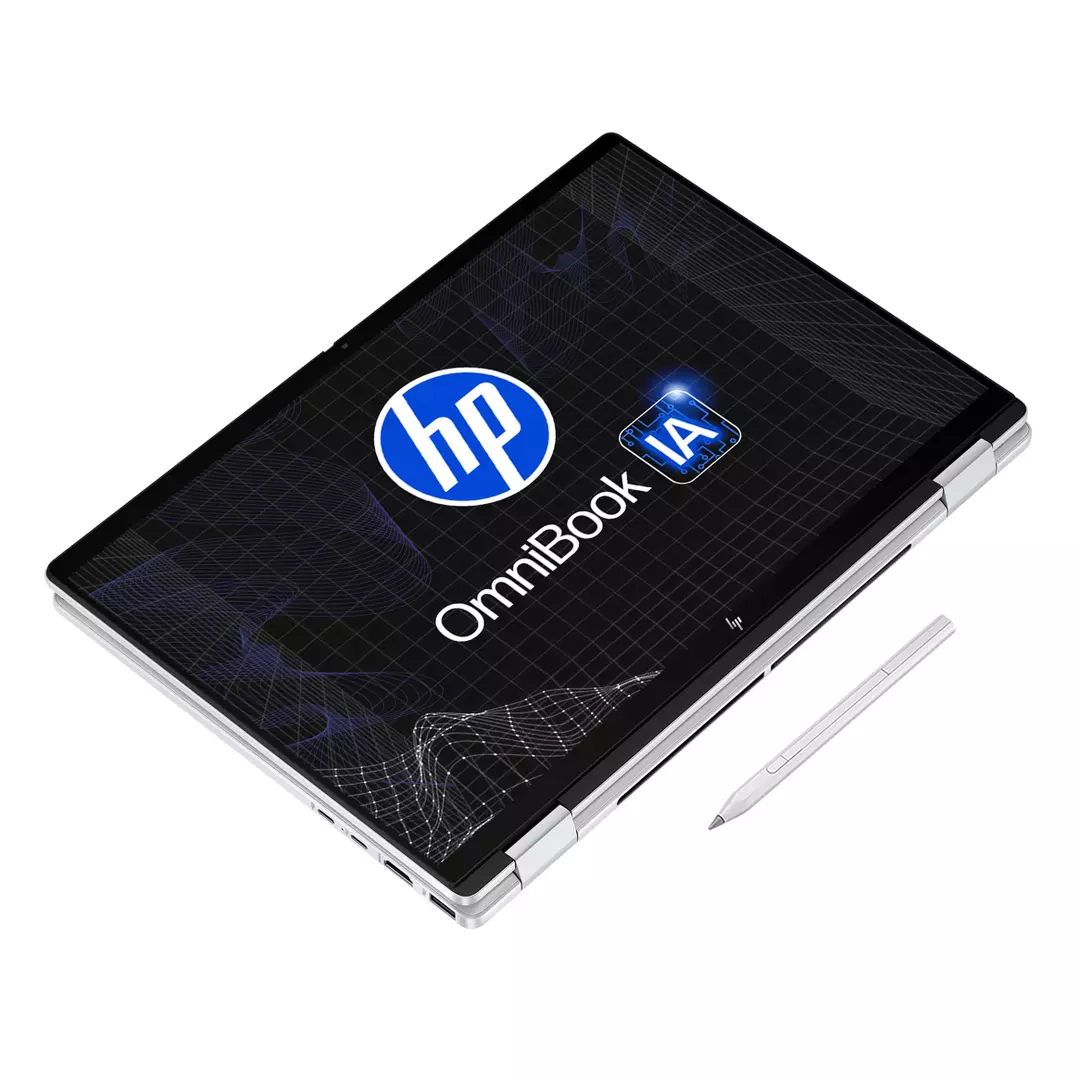 HP OmniBook X Flip Laptop NGAI 14-fm0072la 1TB, 16GB RAM, Bolígrafo, Intel Ultra 7 Open Box