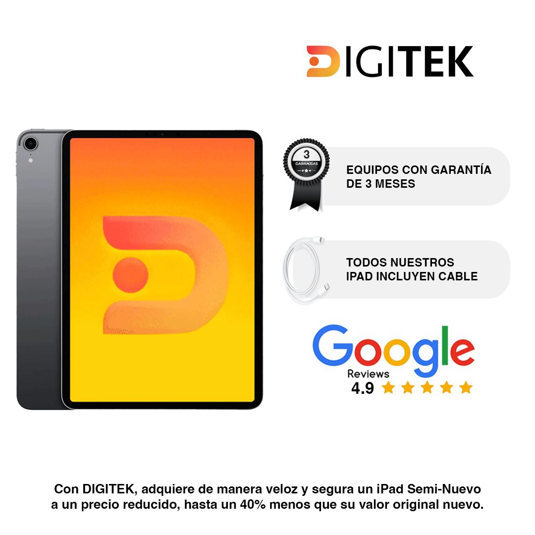 iPad 8 32GB Silver - Semi Nuevo