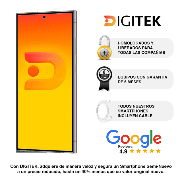 Samsung Galaxy S24 128GB Onyx Black 128GB - Semi Nuevo