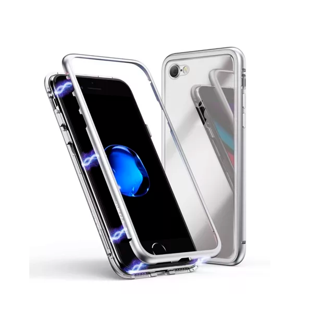 Carcasa Magnetica Genérico iPhone 7 Plus / 8 Plus Blanco