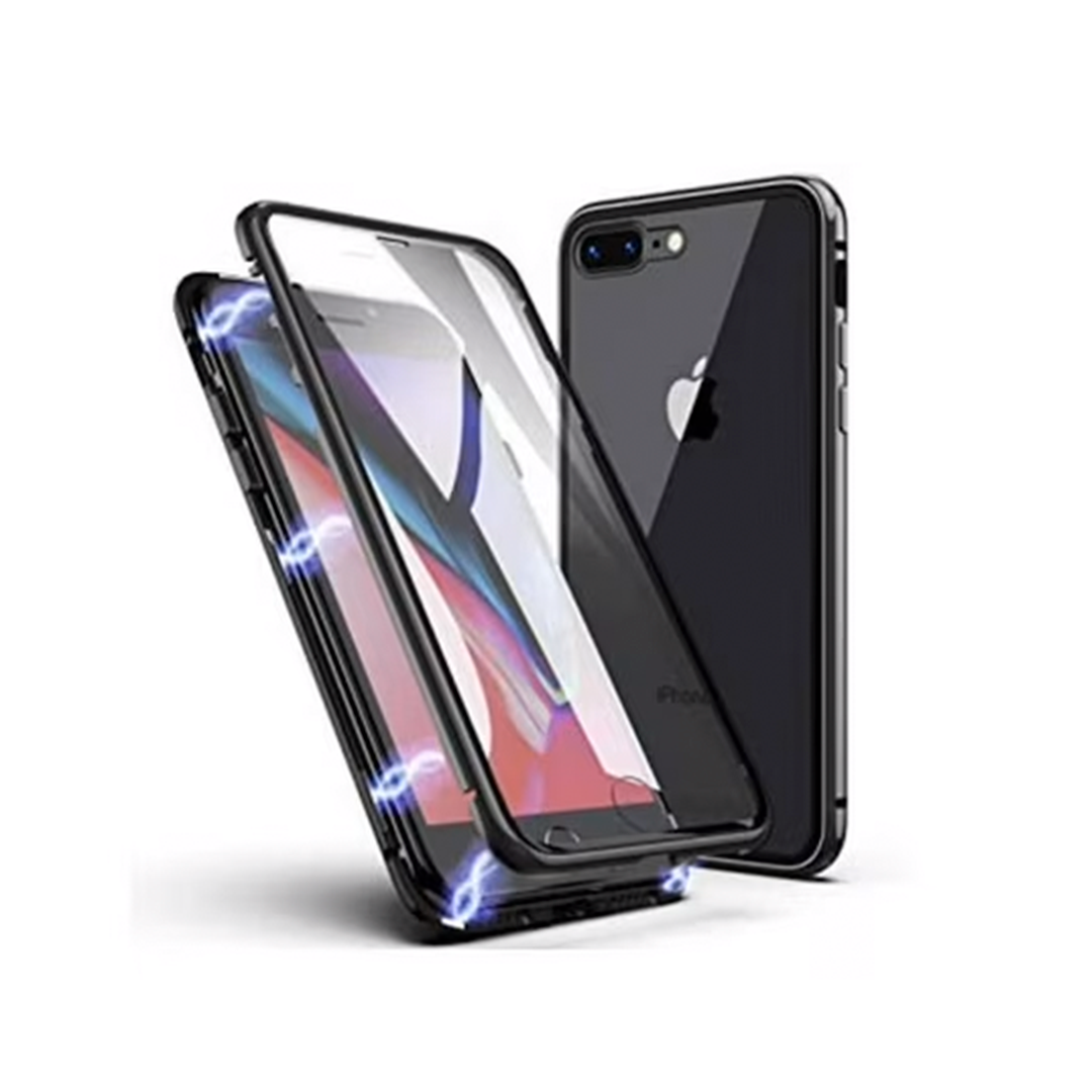 Carcasa Magnetica Genérico iPhone 7 Plus / 8 Plus Negro