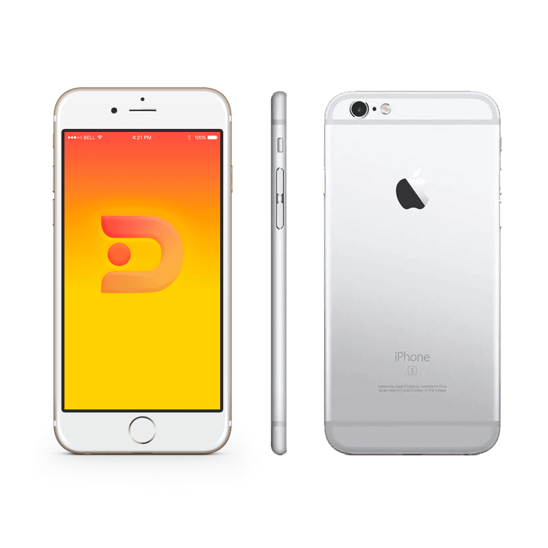 iPhone 6S Plus 64GB Silver - Grado A