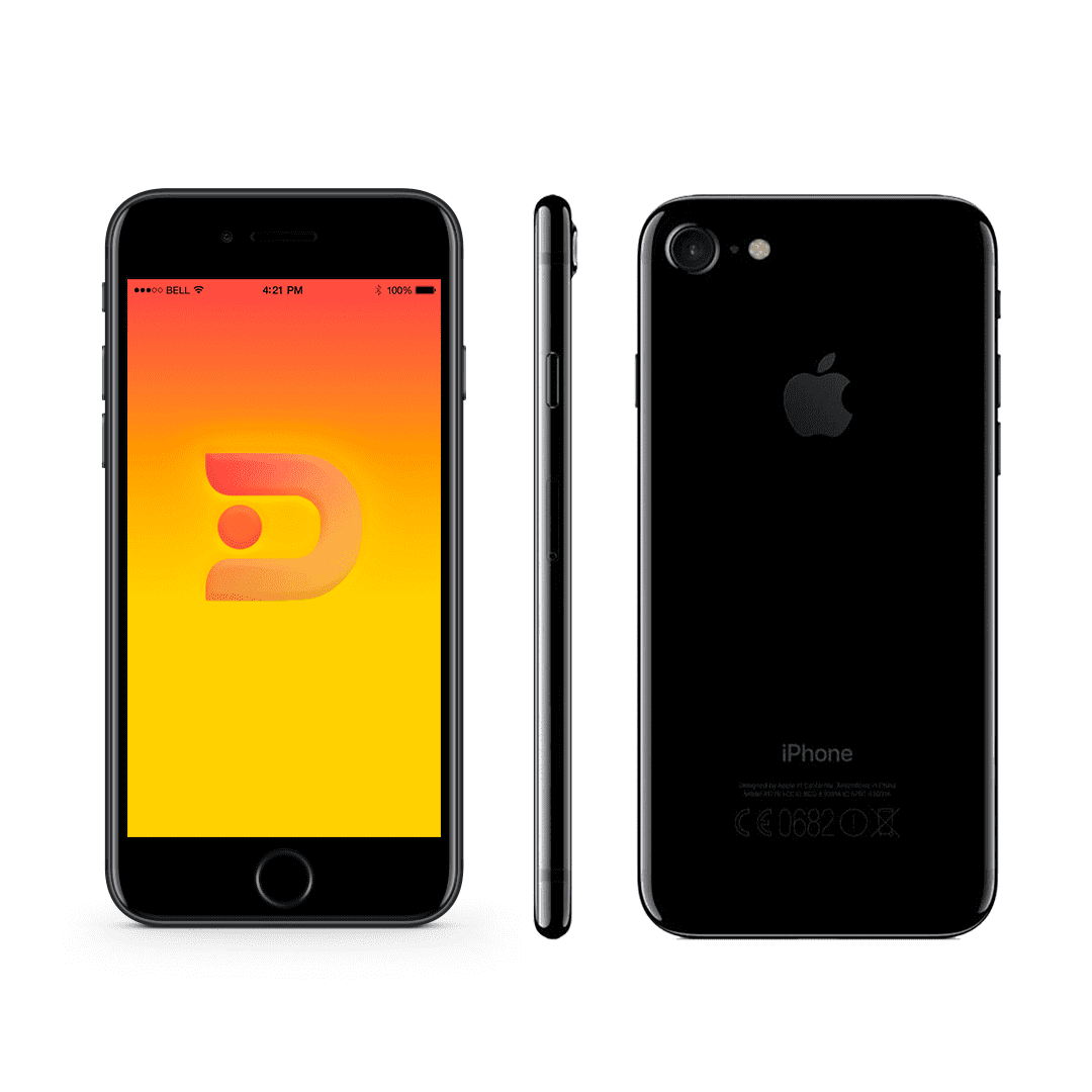 iPhone 7 32GB Jet Black - Grado B