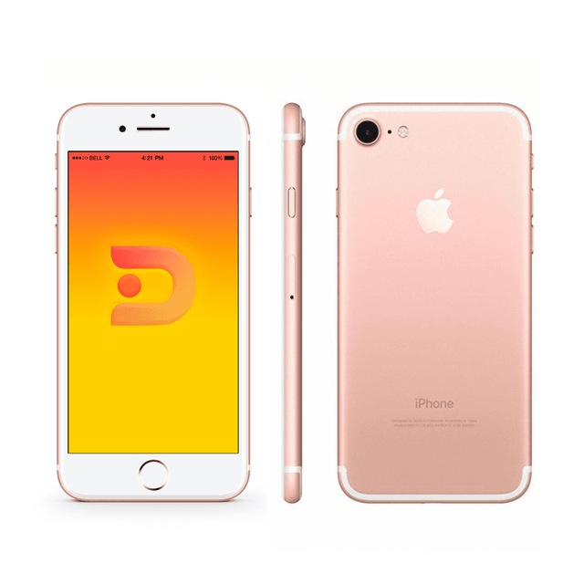 iPhone 7 256GB Rose Gold - Grado A