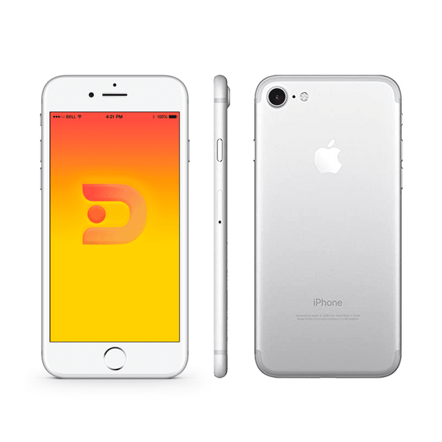 iPhone 7 128GB Silver - Grado B