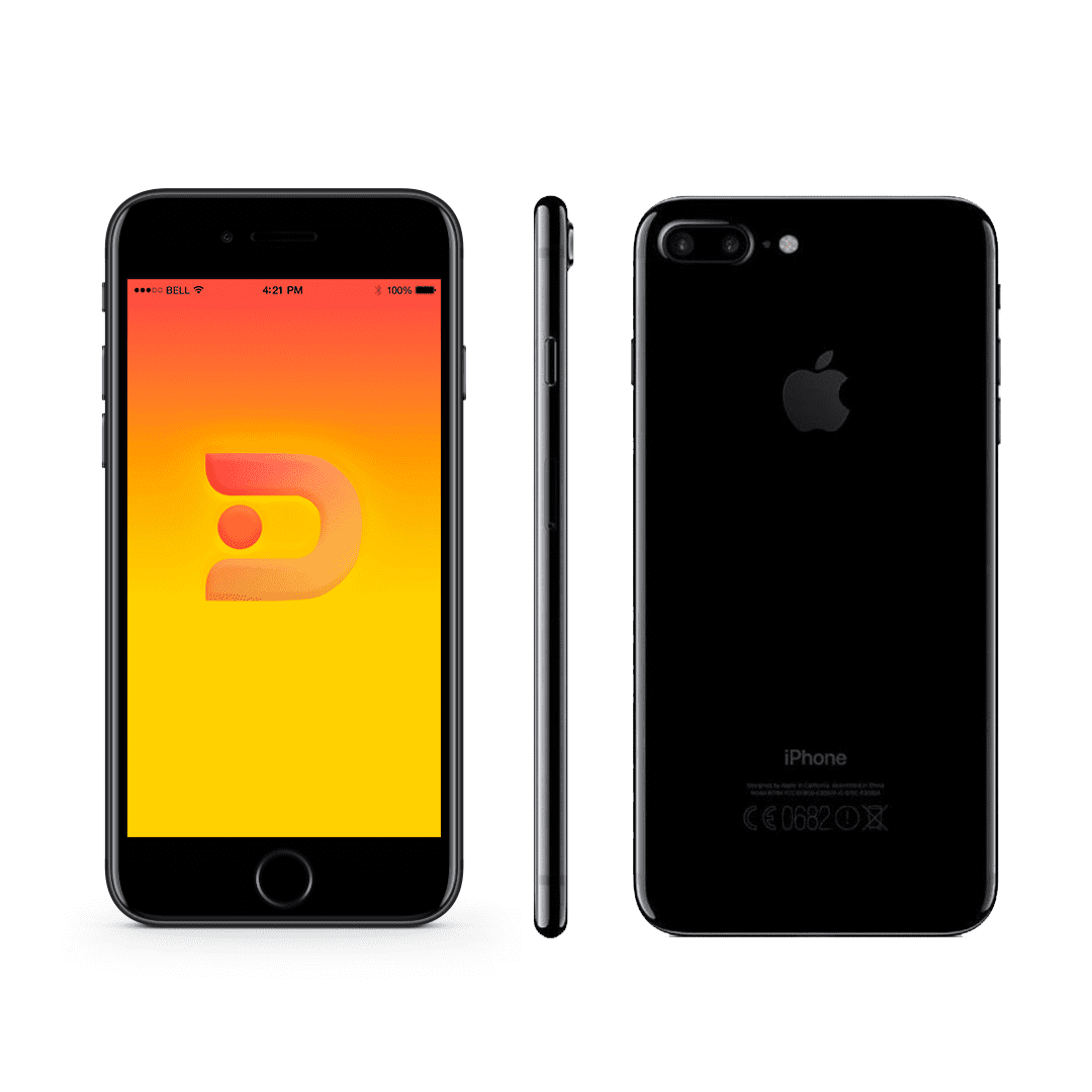 iPhone 7 Plus 128GB Jet Black - Grado B