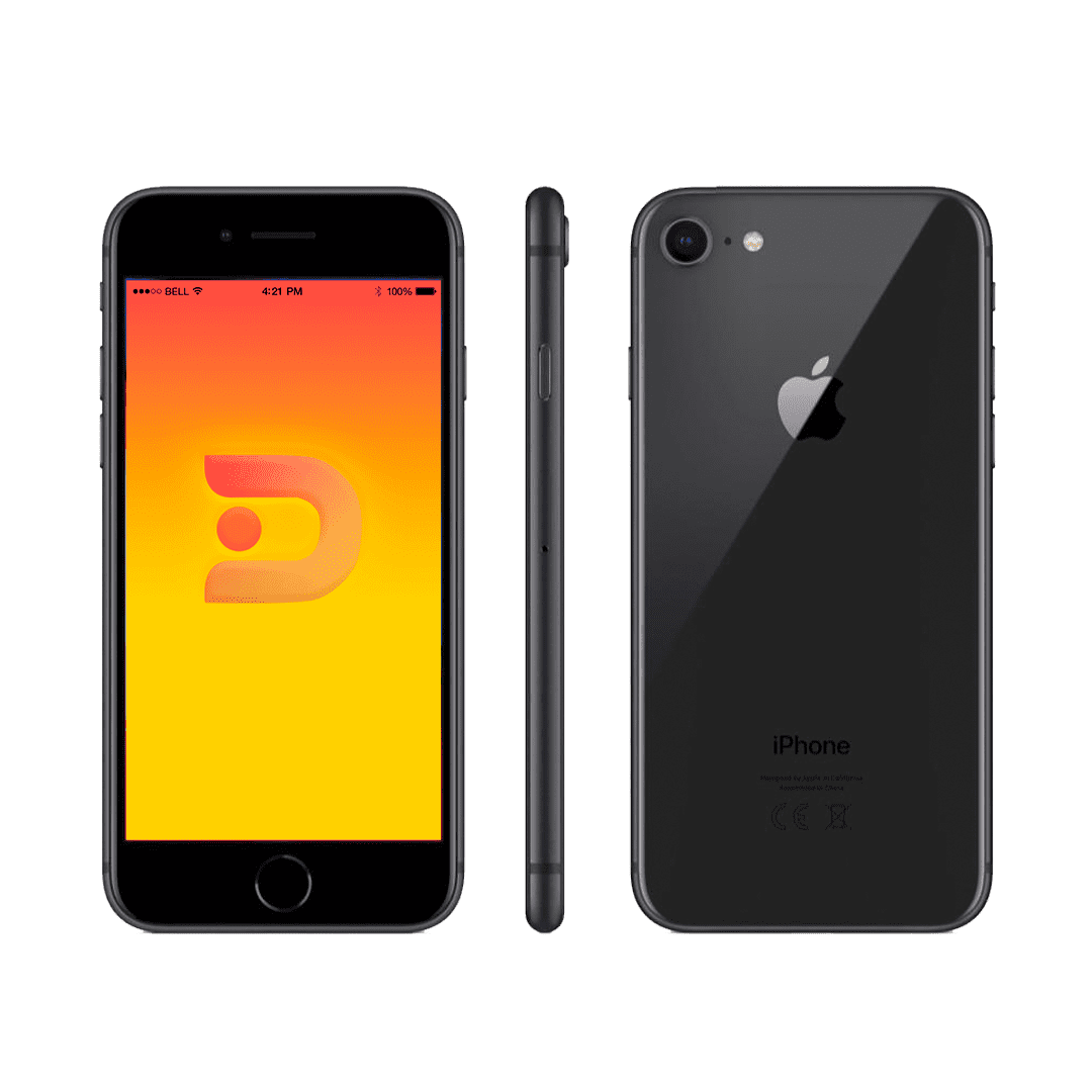 iPhone 8 128GB Space Gray - Grado A