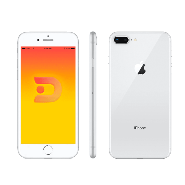iPhone 8 Plus 128GB Silver - Semi Nuevo