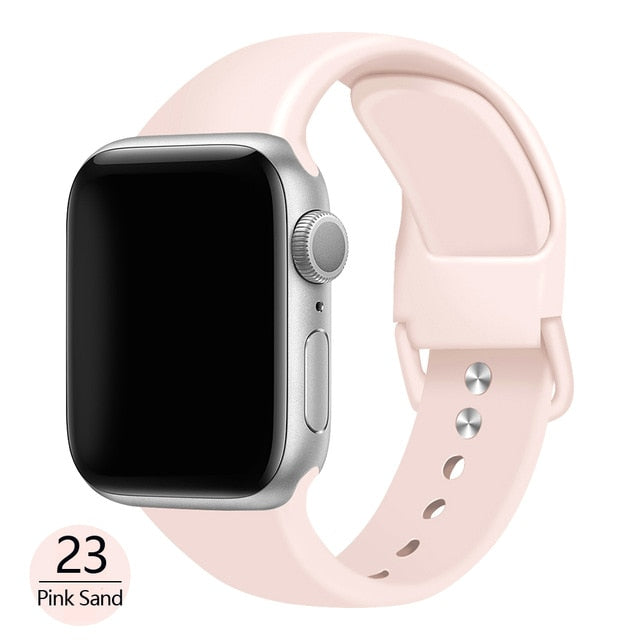 Correa Genérico Apple Watch 38/40mm Rosado Arena