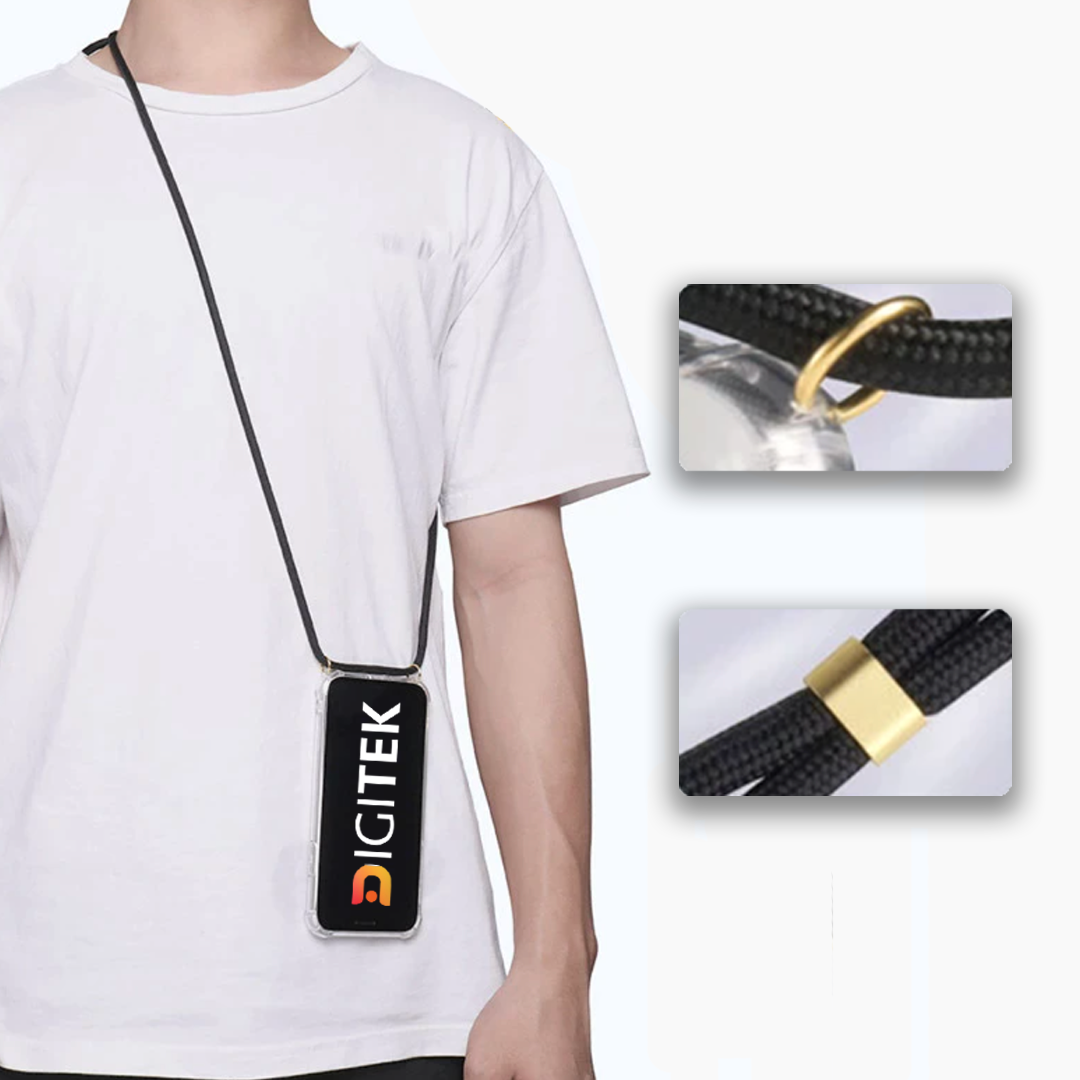 Carcasa Transparente + Correa Rojo tricolor iPhone 8 Plus