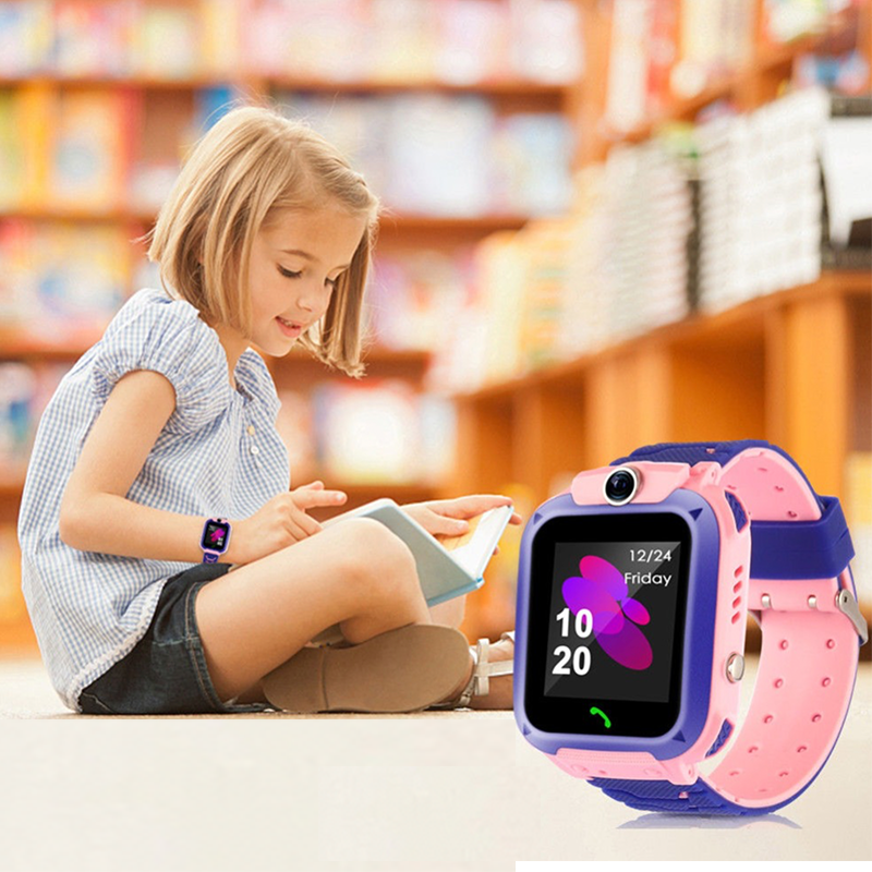 Reloj inteligente para niños Q12 (GPS) Rosado
