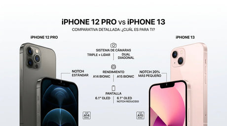 iPhone 12 Pro vs iPhone 13: ¿Cuál comprar seminuevo este 2026?