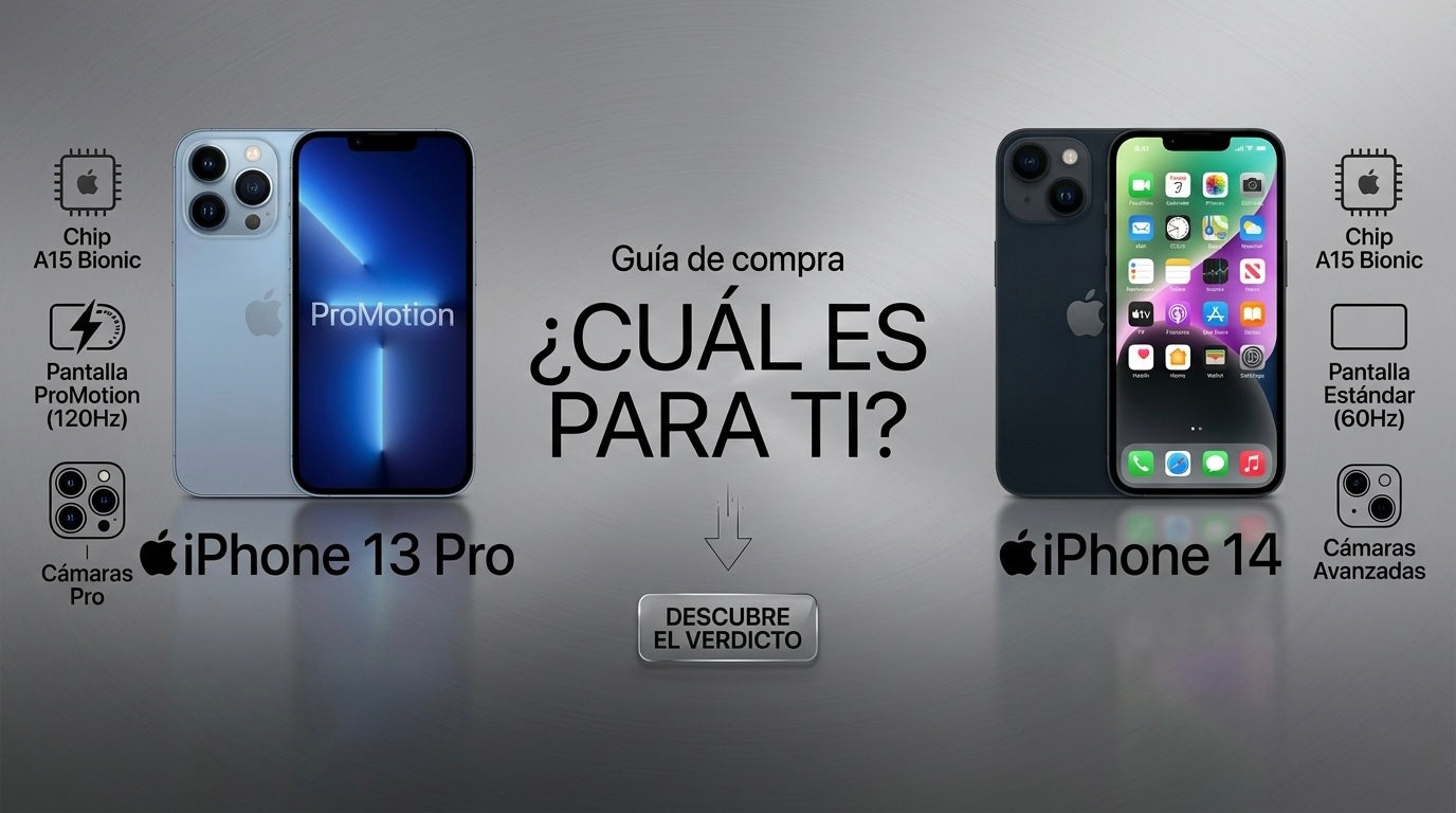 Comparativa Definitiva: ¿iPhone 13 Pro o iPhone 14? Guía de compra