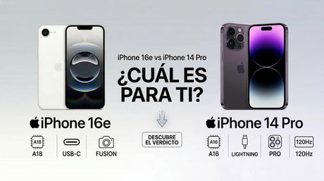iPhone 16e vs iPhone 14 Pro: ¿Cuál seminuevo comprar este año?
