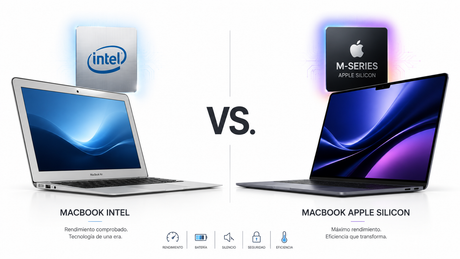 MacBook Intel vs Apple Silicon: ¿cuál conviene comprar en 2026?