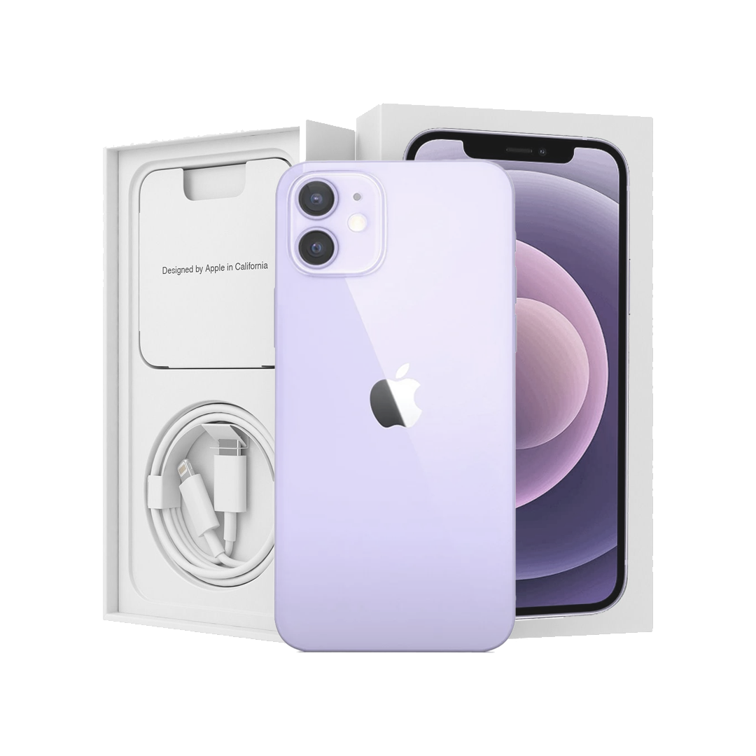 iPhone 12 Mini 64GB Purple - Open Box