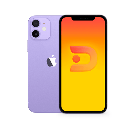 iPhone 12 256GB Purple Seminuevo — Vista frontal — Digitek Chile