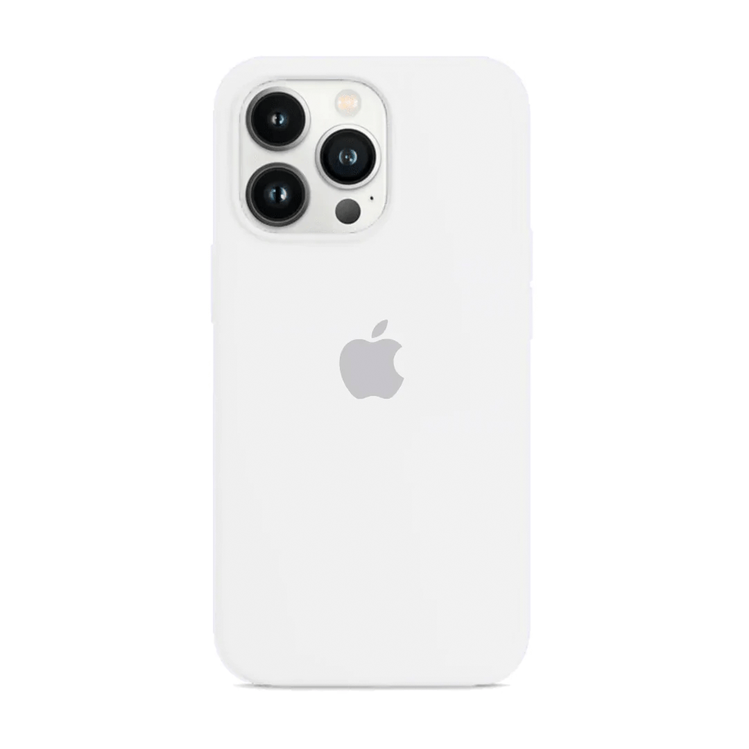 Carcasa Silicona Apple Caja iPhone 15 Pro Blanco