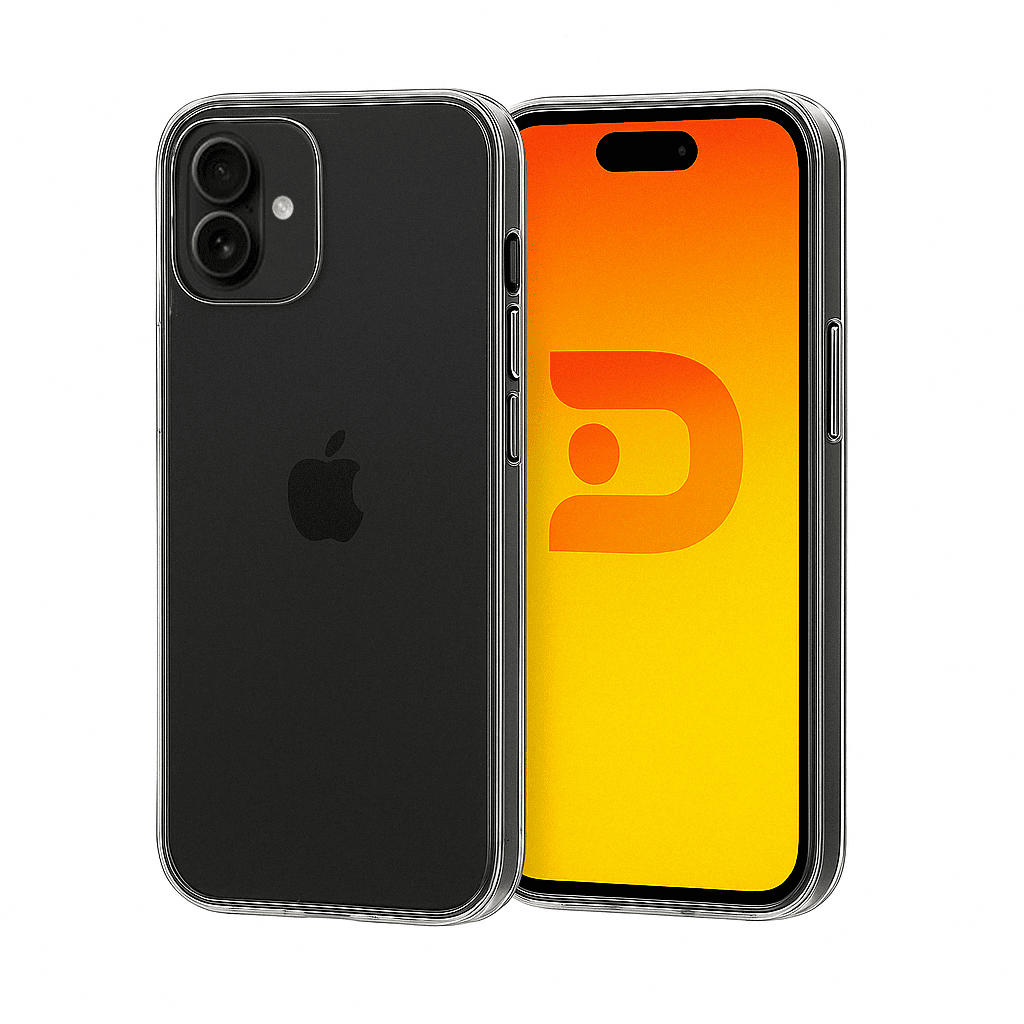 Carcasa Transparente iPhone 16 - Transparente / iPhone 16