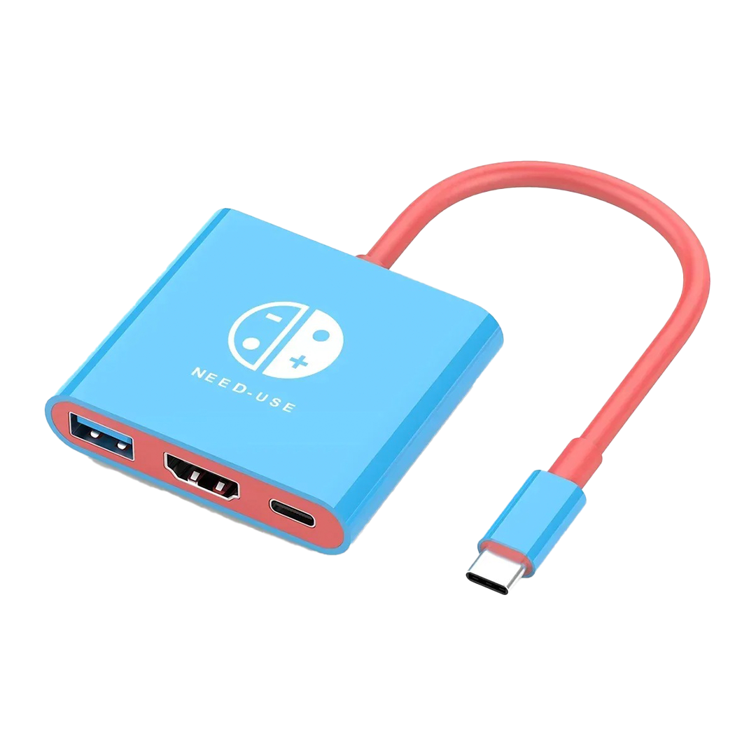 Hub 3 Puertos Nintendo Switch y Computadores