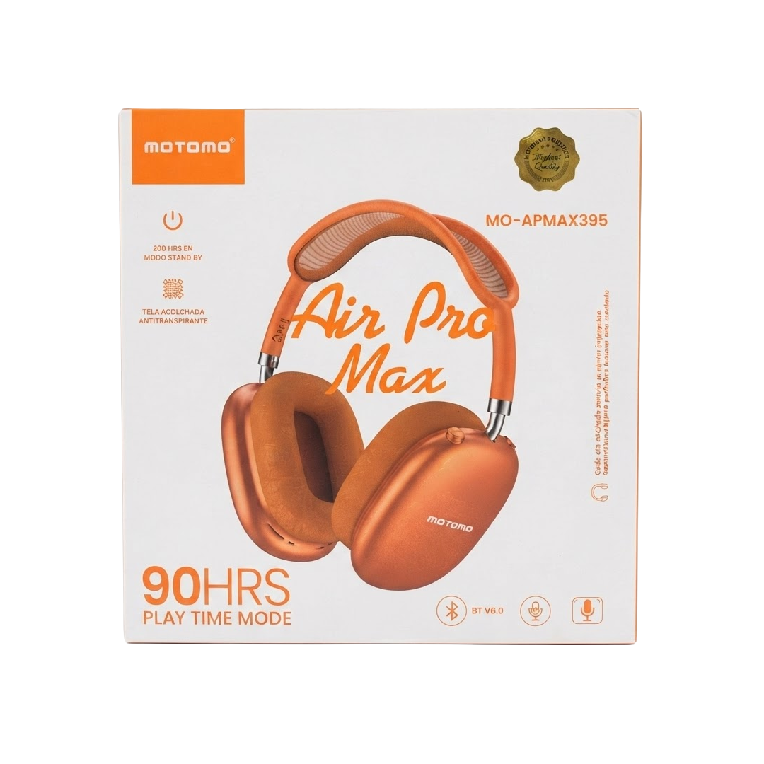 Audifonos Bluetooth Air Pro Max Naranjo