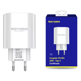 Cargador Motomo PD20w Carga Rapida Blanco