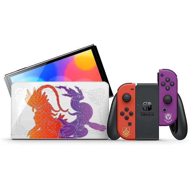 Switch OLED White (Pokémon Scarlet & Violet Edition) - Usada