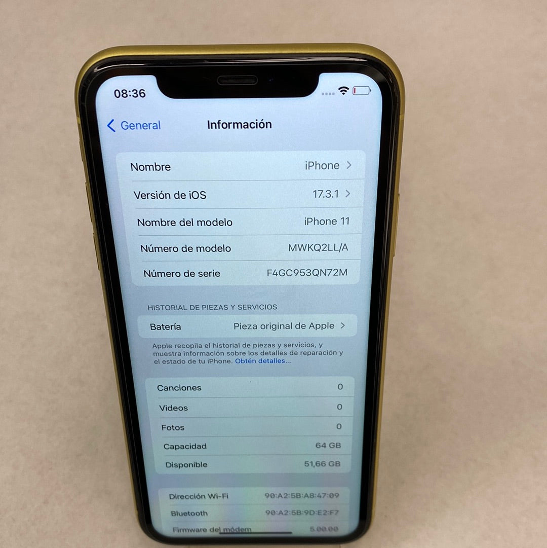 OUTLET - iPHONE 11 64GB Yellow