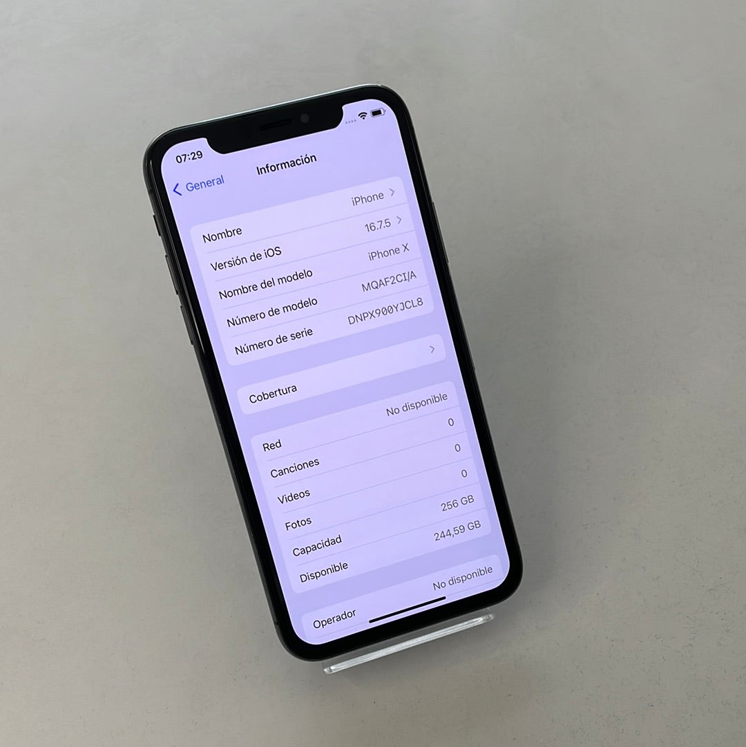 OUTLET - iPhone X 256GB Space Gray