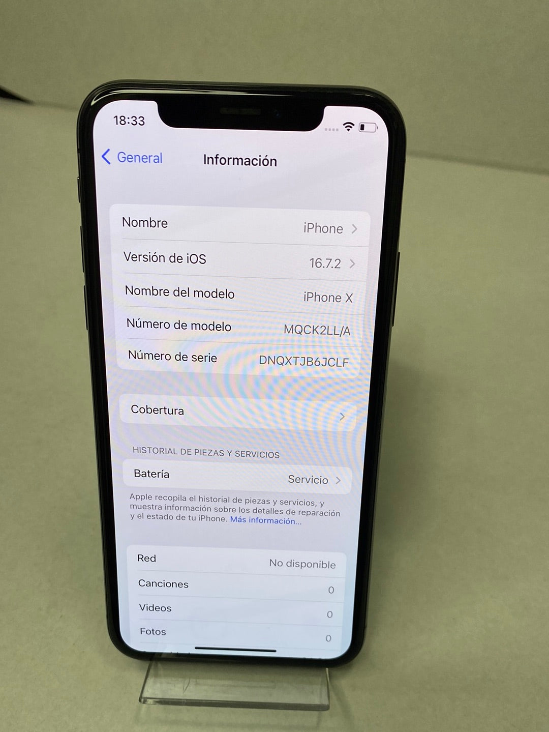 OUTLET - iPhone X 64GB Space Gray