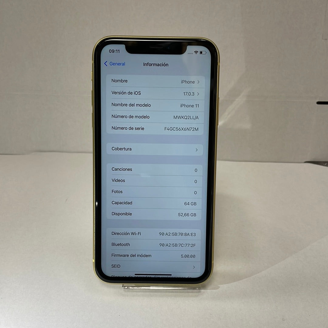 OUTLET - iPhone 11 64GB Yellow