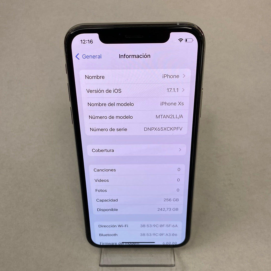 OUTLET - iPhone XS 256GB Silver