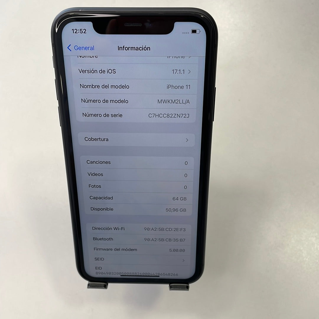 OUTLET - iPhone 11 64GB Black