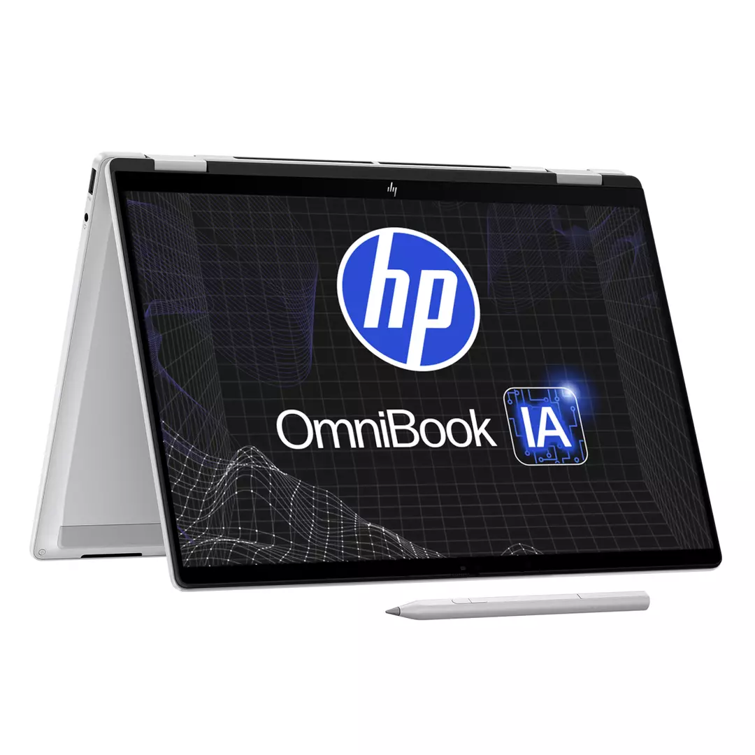HP OmniBook X Flip Laptop NGAI 14-fm0072la 1TB, 16GB RAM, Bolígrafo, Intel Ultra 7 Open Box