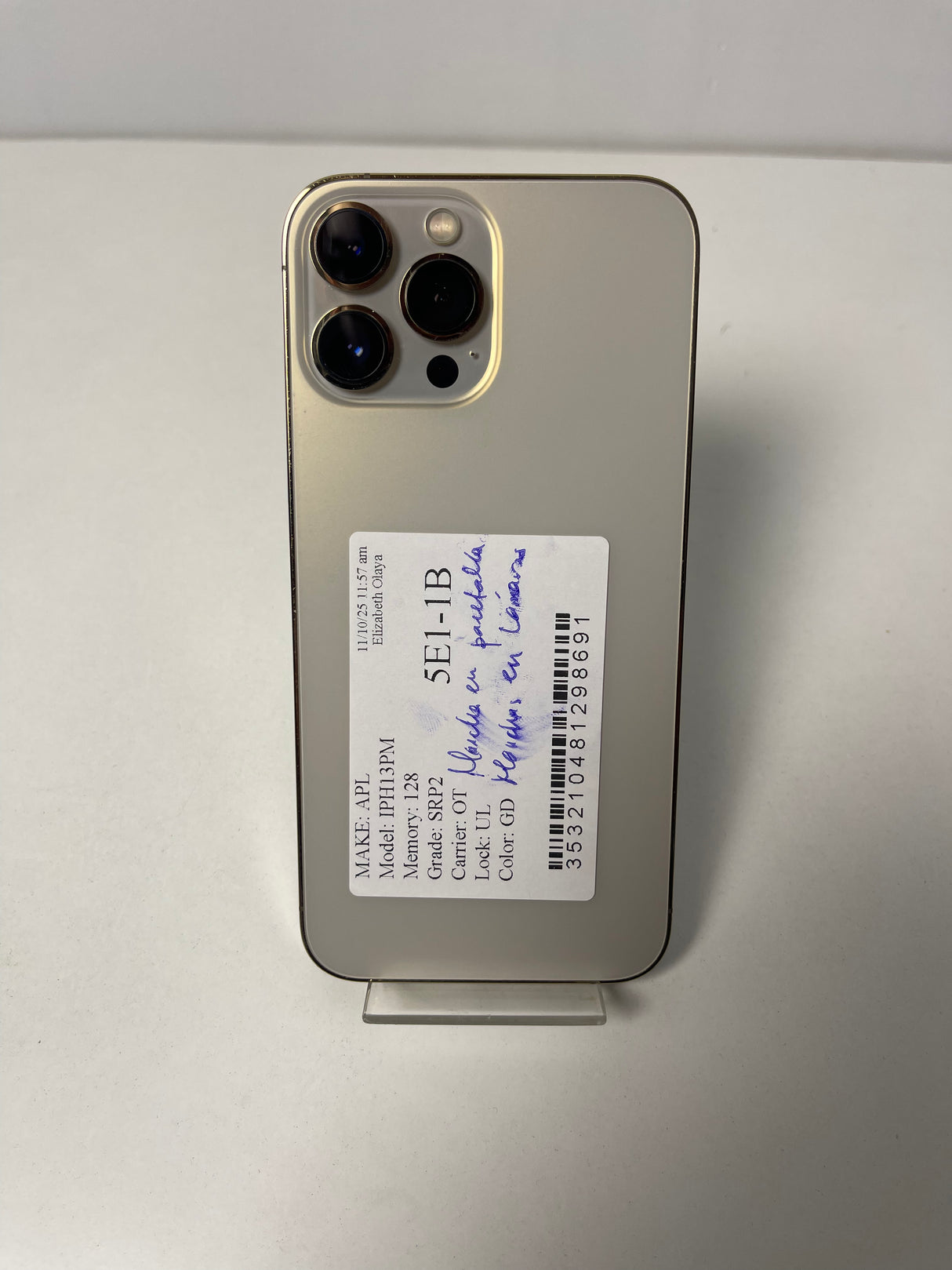 OUTLET - iPhone 13 Pro Max 128GB Gold